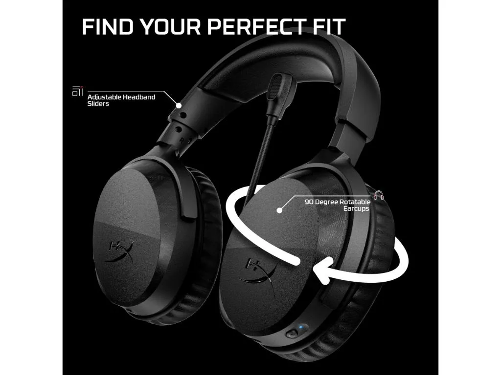 HyperX Cloud Stinger 3 WirelesGaming Headset (Black) - slika 5