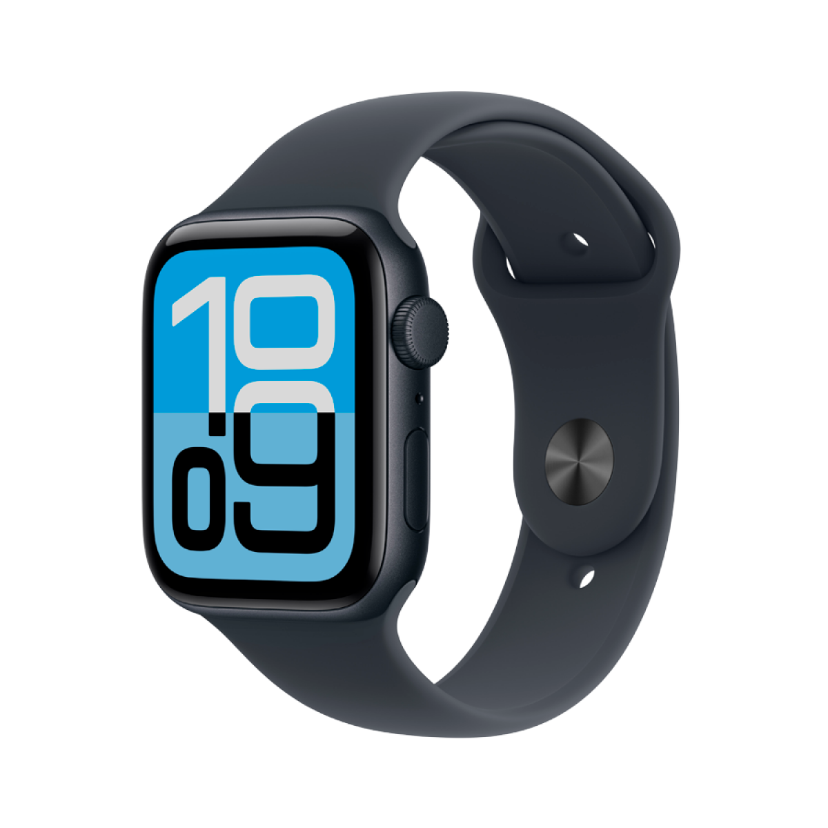 Apple Watch SE 3 GPS 44mm Midnight Aluminium Case with Midnight Sport Band - M/L,Model A3325 - slika 5