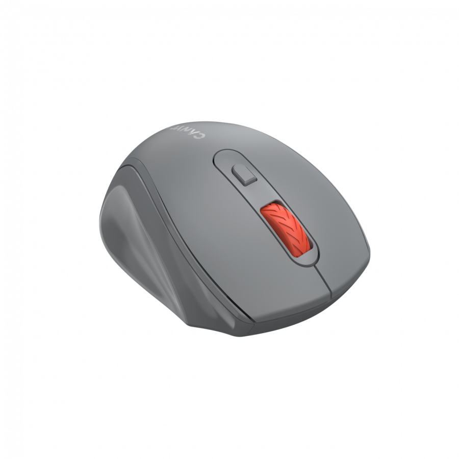 Canyon 6 buttons wireless 2.4Ghz mouse, MX8650A Sensor, DPI up to 1600,Injection case, 3 M life times left and right switches, 2xAAA battery, ABS material. Size: 105x71x40mm, Weight: 59g, Dark grey - slika 2