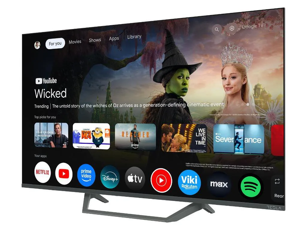 TESLA TV QLED Q40E665GFS FHD  Powered by Google TV HDR HLG  Box zvucnici 2x10W - slika 2