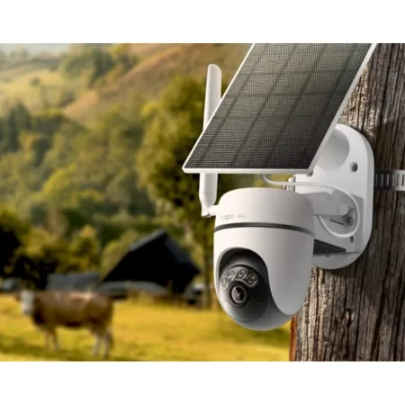 TP-Link Tapo C615G KIT Solar-Powered Pan/Tilt Security Camera Kit, 2K 3MP(2304x1296), 2.4 GHz, 10400mAh rechargeable lithium-ion battery, Solar panel (5.2V, 2.5W), Pan/Tilt, Non-Stop Power, Smart Dete - slika 4