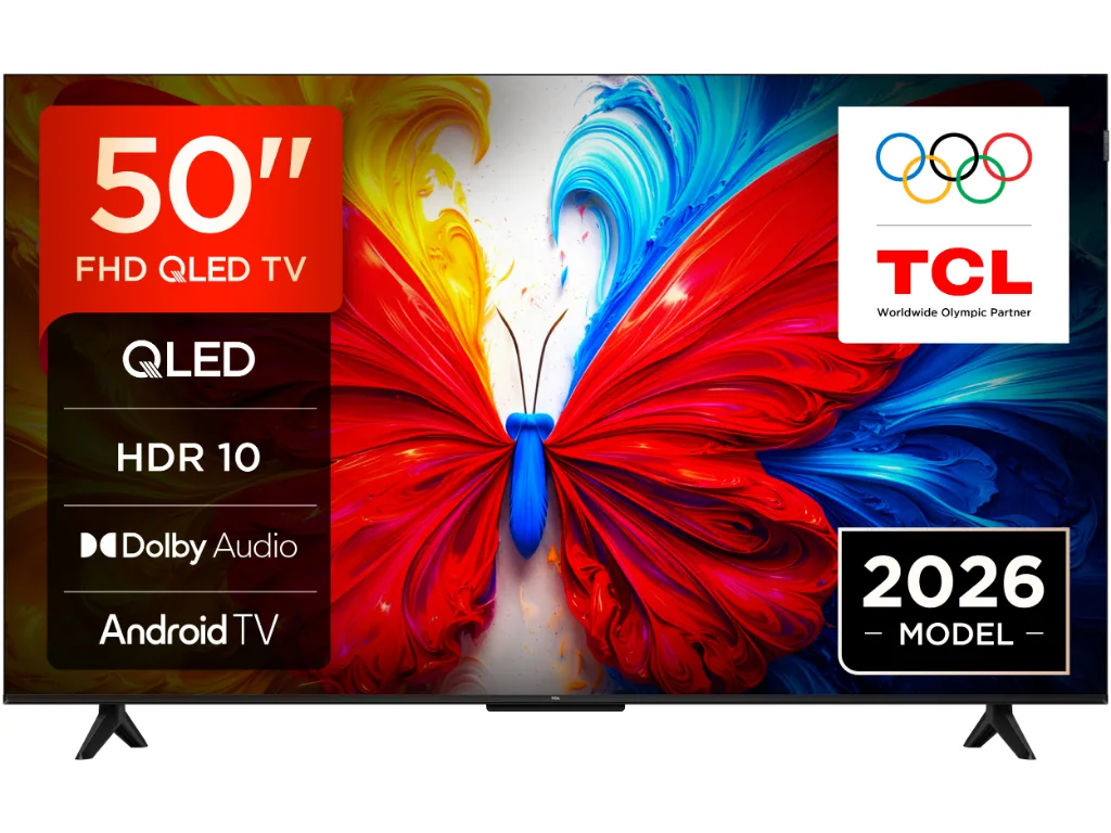 TCL 50"P7L 4K QLED Google TV60Hz, VRR, Dolby Armos;Dolby Vision, 400 nits