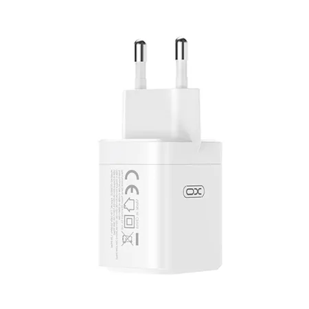 XO Charger CE36 45W Dual USB A +Type-C Fast Charger + Type-C cable - slika 2