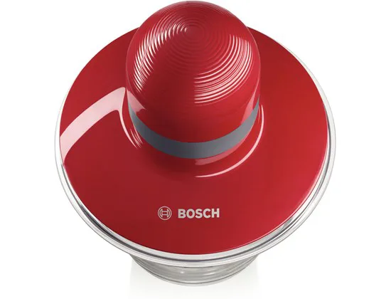 BOSCH sjeckalica 400W, CRVENA, 0.8L,INOX nož, ploča za tučenje vrhnja, SL - slika 3