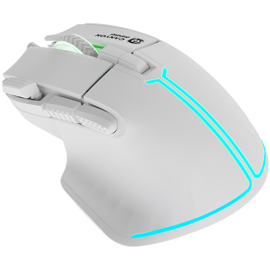 CANYON mouse Fortnax GM-636 RGB 9buttons Wired White - slika 2