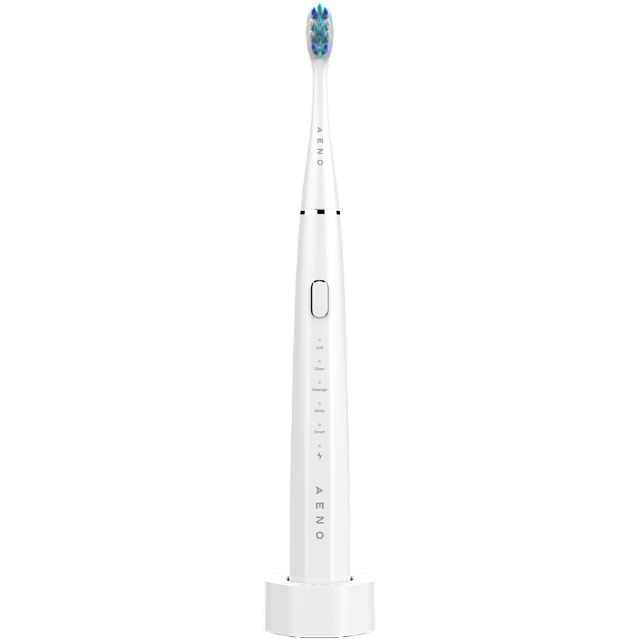 AENO SMART Sonic Electric toothbrush, DB1S: White, 4modes +8 smart, wireless charging, 46000rpm, 90 days without charging, IPX7 - slika 2