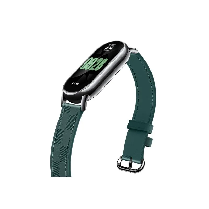 Xiaomi Smart Band 8 Checkere strap zamjenska narukvica Zelena - slika 3