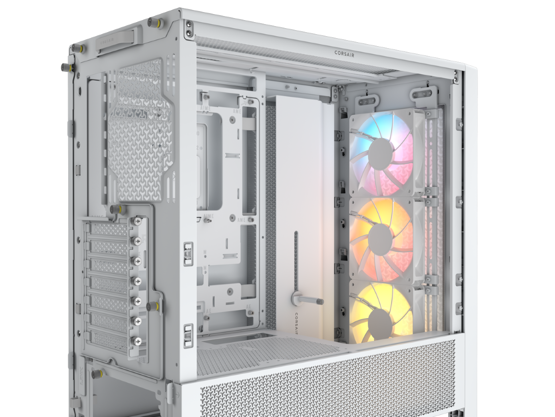 CORSAIR FRAME 4000D RS ARGB WCase, 3xRS120 ARGB fans360mm radiator, 170mm cooler - slika 4