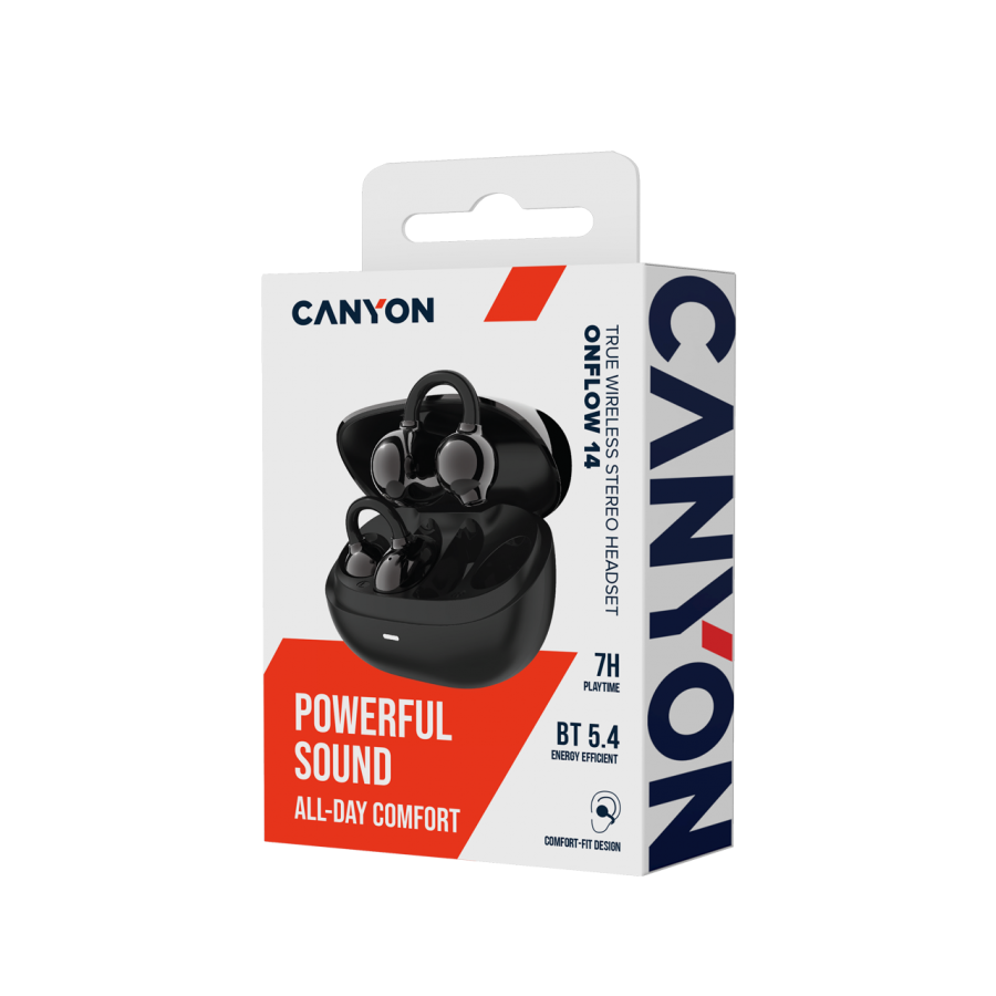 CANYON OWS Ear Clips headset OnFlow 14 Black - slika 5