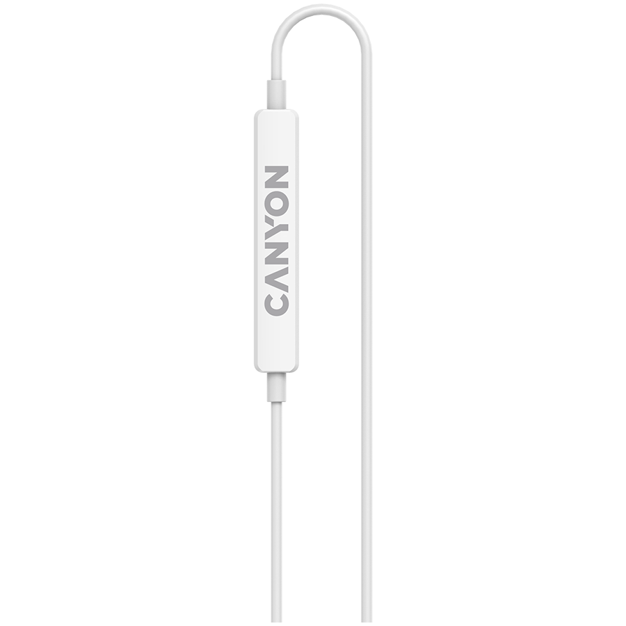 CANYON headphones SEP-6 TYPE-C HiRes sound White - slika 3