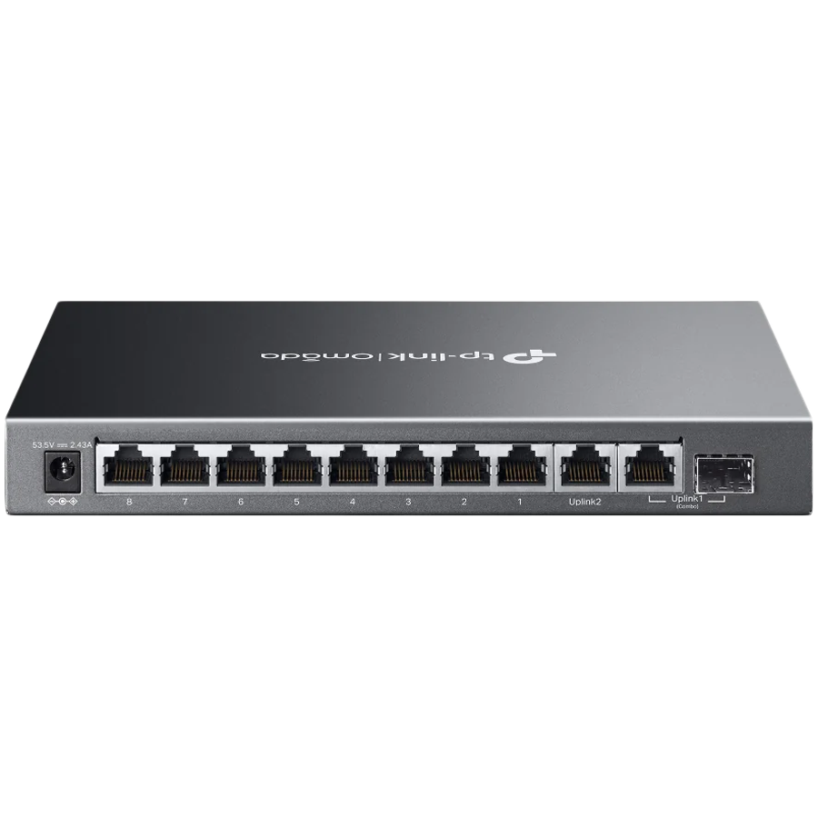 Switch TP-Link Omada 10-Port Gb Easy Managed 8-Port PoE+ ES210GMP - slika 7