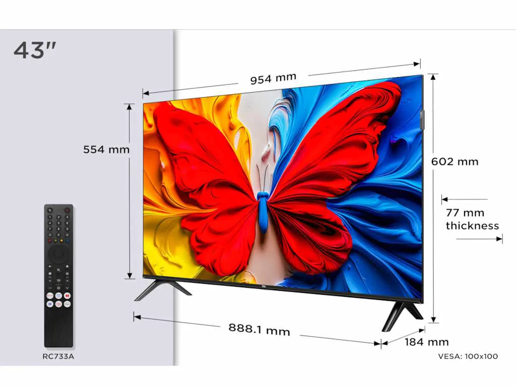 TV TCL QLED 43S5K - slika 6