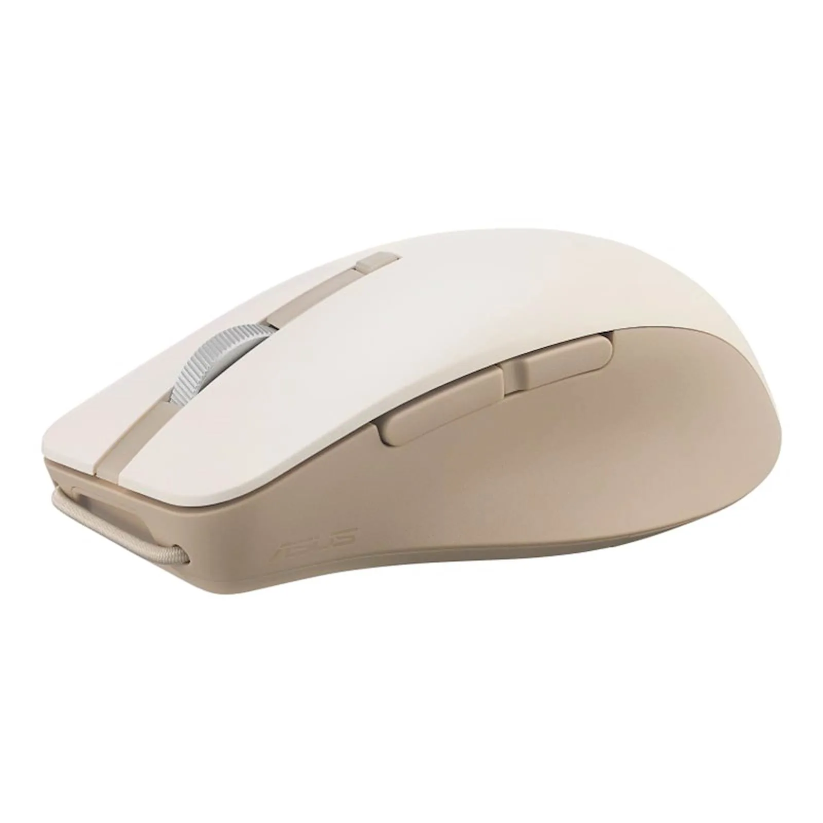 Miš ASUS MD200 brezžični, BT, RF 2,4GHz Oat Milk - slika 3