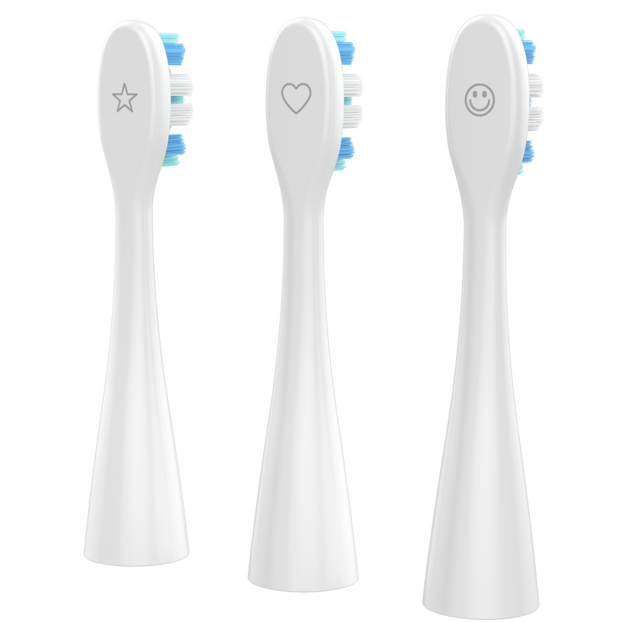 AENO Sonic Electric toothbrush, DB8: White, 3modes, 3 brush heads + 1 cleaning tool, 1 mirror,  30000rpm, 100 days without charging, IPX7 - slika 5