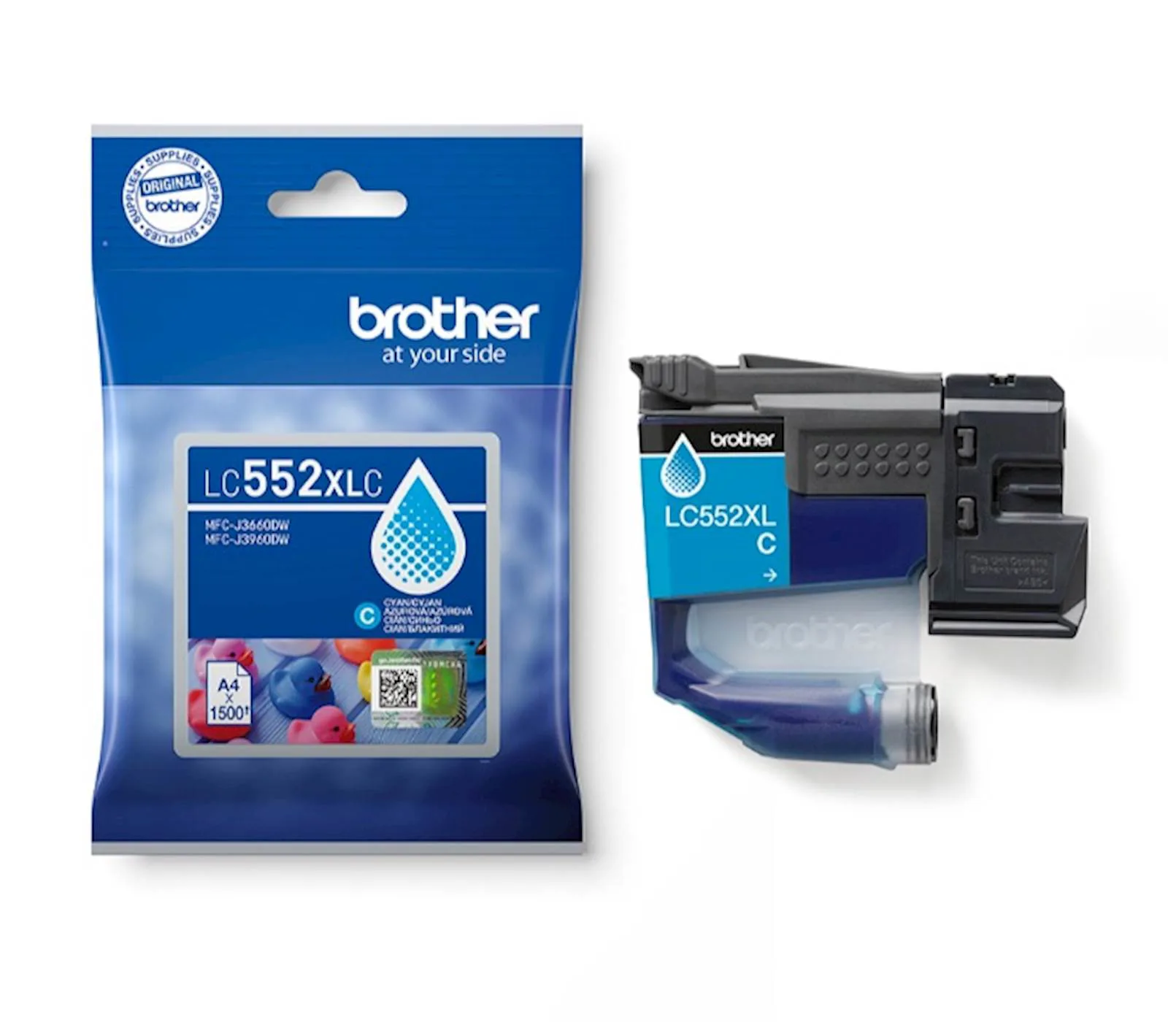 Tinta BROTHER LC552XLC - slika 3