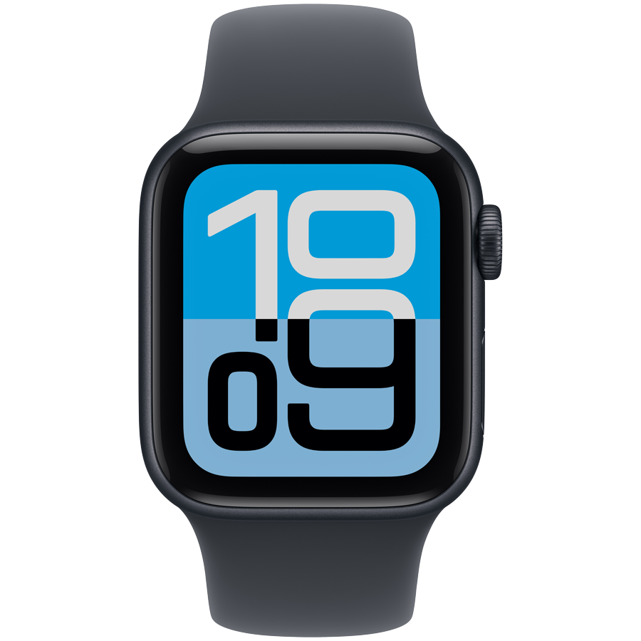 Apple Watch SE 3 GPS 40mm Midnight Aluminium Case with Midnight Sport Band - S/M,Model A3324 - slika 2