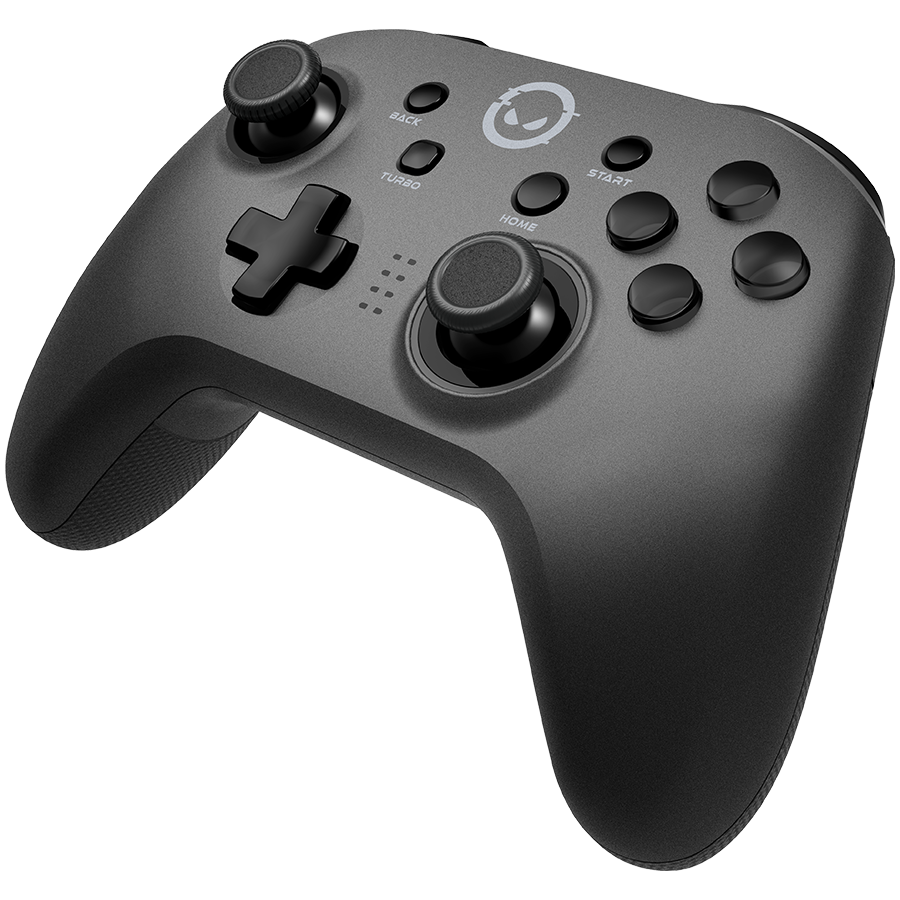 LORGAR TRIX-510, Gaming controller, Black, BT5.0 Controller with built-in 600mah battery, 1M Type-C charging cable ,6 axis motion sensor support nintendo switch ,android,PC, IOS13, PS3, normal size do - slika 2