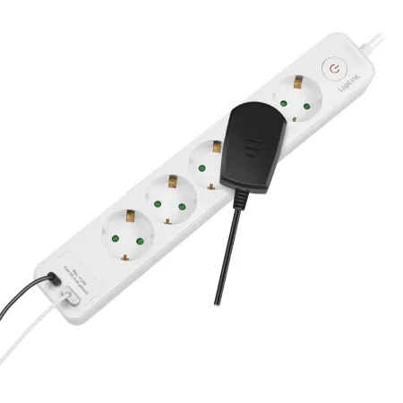 LogiLink Produžni kabl sa zaštitom 5 utičnice, 1X USB- A, 1X USB- C 1.5m LPS280U - slika 3