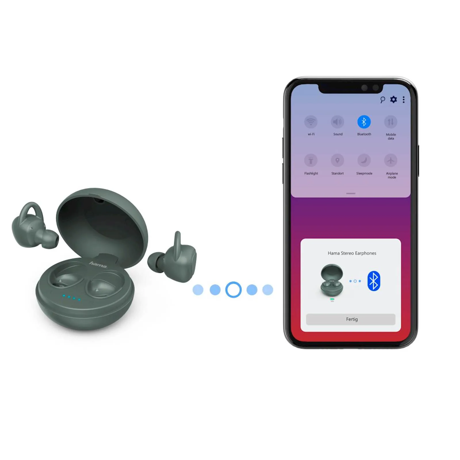 Hama "LiberoBuds" Bluetooth®slušalice, zelene - slika 3