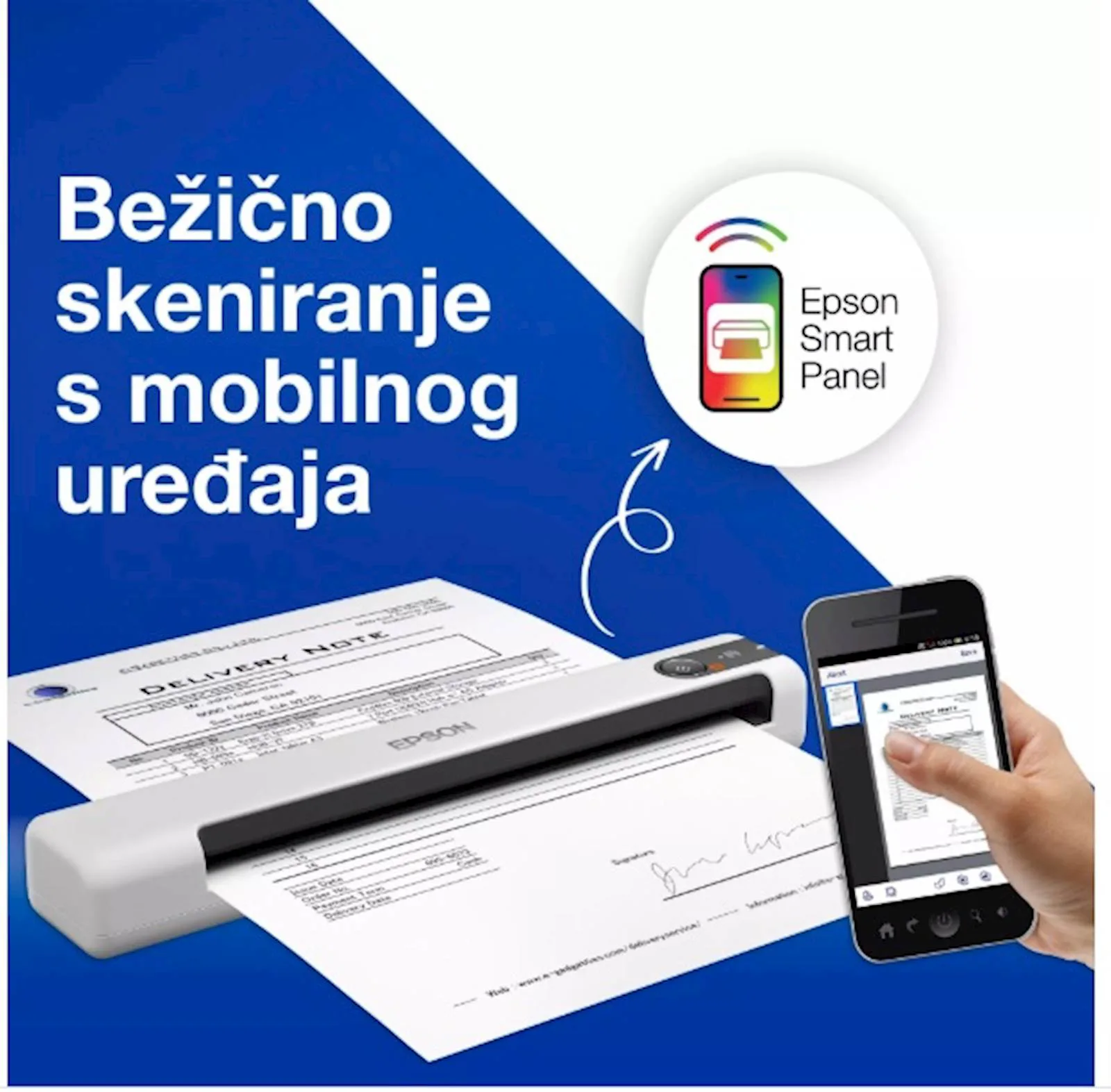 Skener EPSON WorkForce DS-80W - slika 3