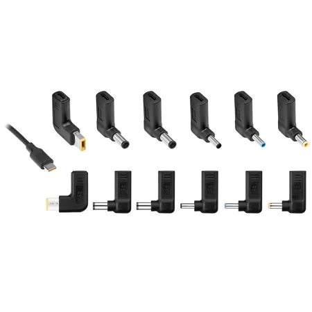 Tracer Univerzalni adapter za laptope 7u1 USB-C 65W - slika 4
