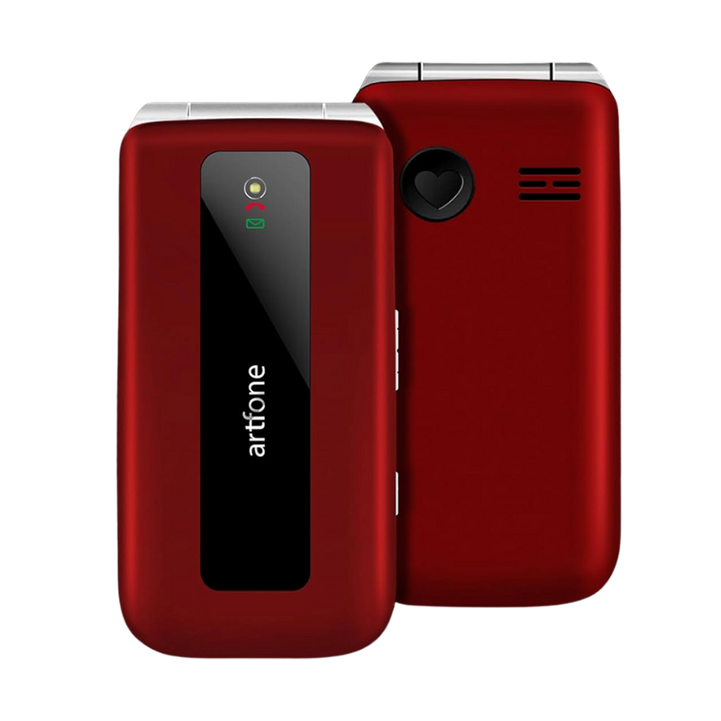 Telefon na tipke Artfone F20 preklop Red - slika 3