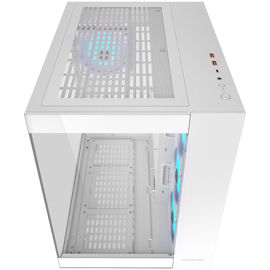 COUGAR FV150 RGB PC Case, Mid tower, White - slika 2