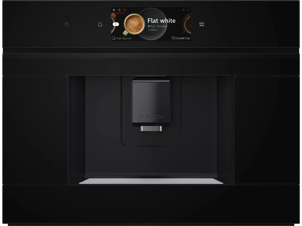 Bosch ugradbeni caffe aparat Serie 8| Crni,30 postavki,Aroma Select, AutoMilk Clean - slika 2