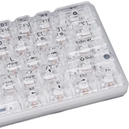 JITE Gaming Mehanička Tastatura G-61 RGB Wireless Transparent - slika 3