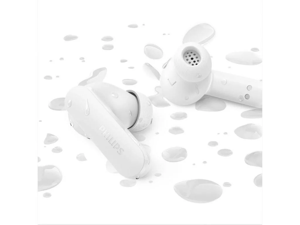 Philips TAT2100WT BT slušalicedo 36h baterija; BT 6.0; IPX4; 4 mikrofona; pogonske jedinice od 10 mm - slika 5