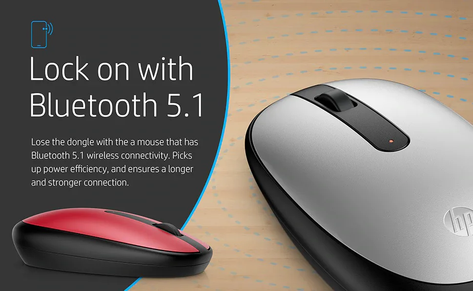HP 240 BT Mouse EURO blackHP 240 BT Mouse EURO blackHP 240 BT Mouse Bluetooth black bezicni - slika 2