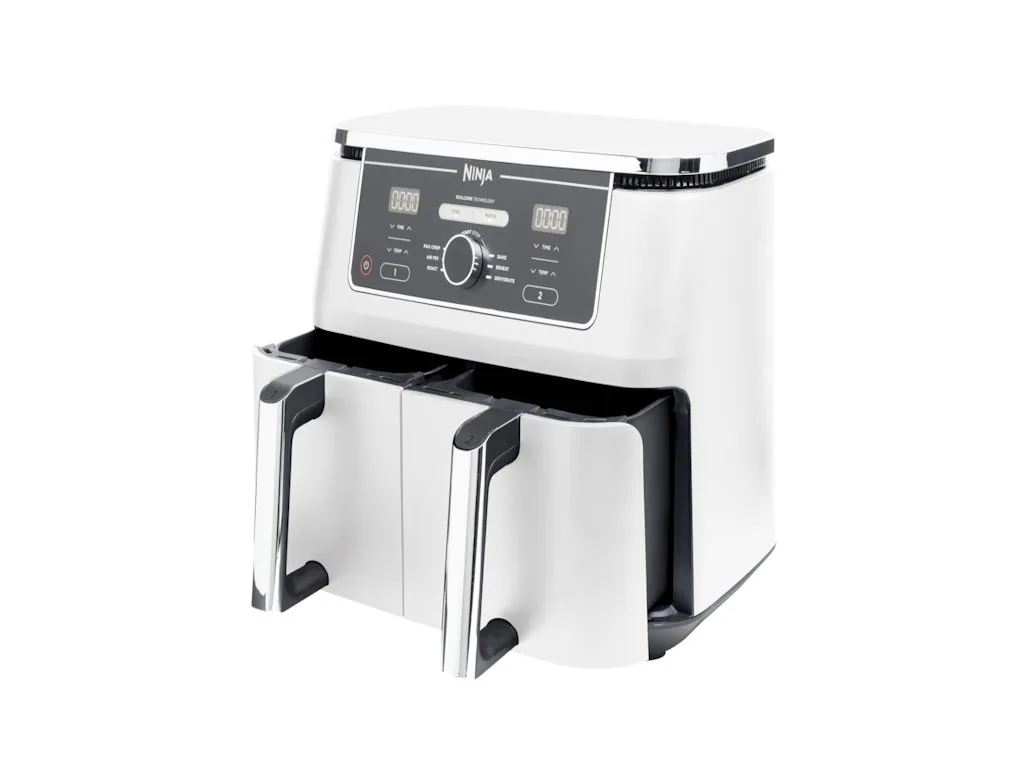 Ninja dvozonska fritezaKapac. 9.5L, 6 funk. kuhanjasnaga 2400W, PTFE neljepljivi premaz - slika 2
