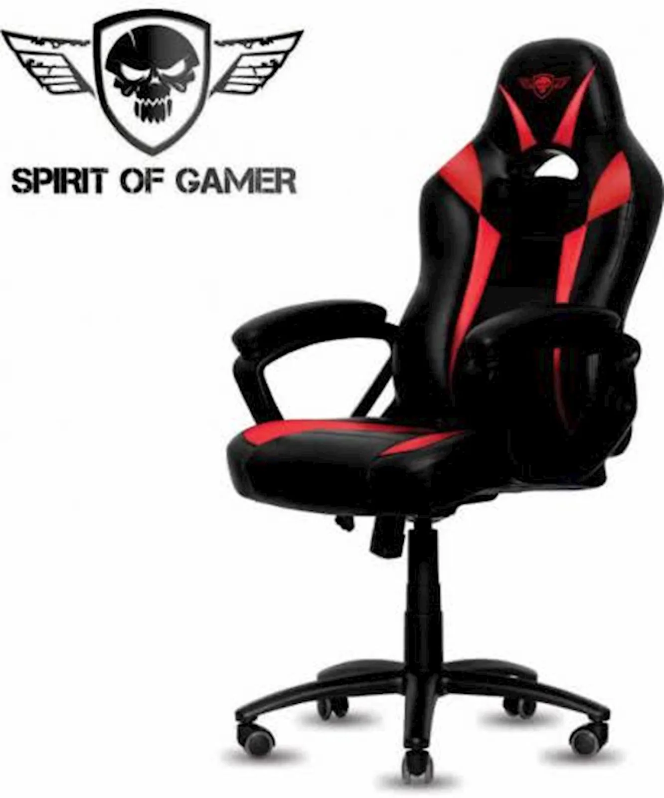 Gaming stolica Spirit of gamer FIGHTER crno-crvena - slika 2