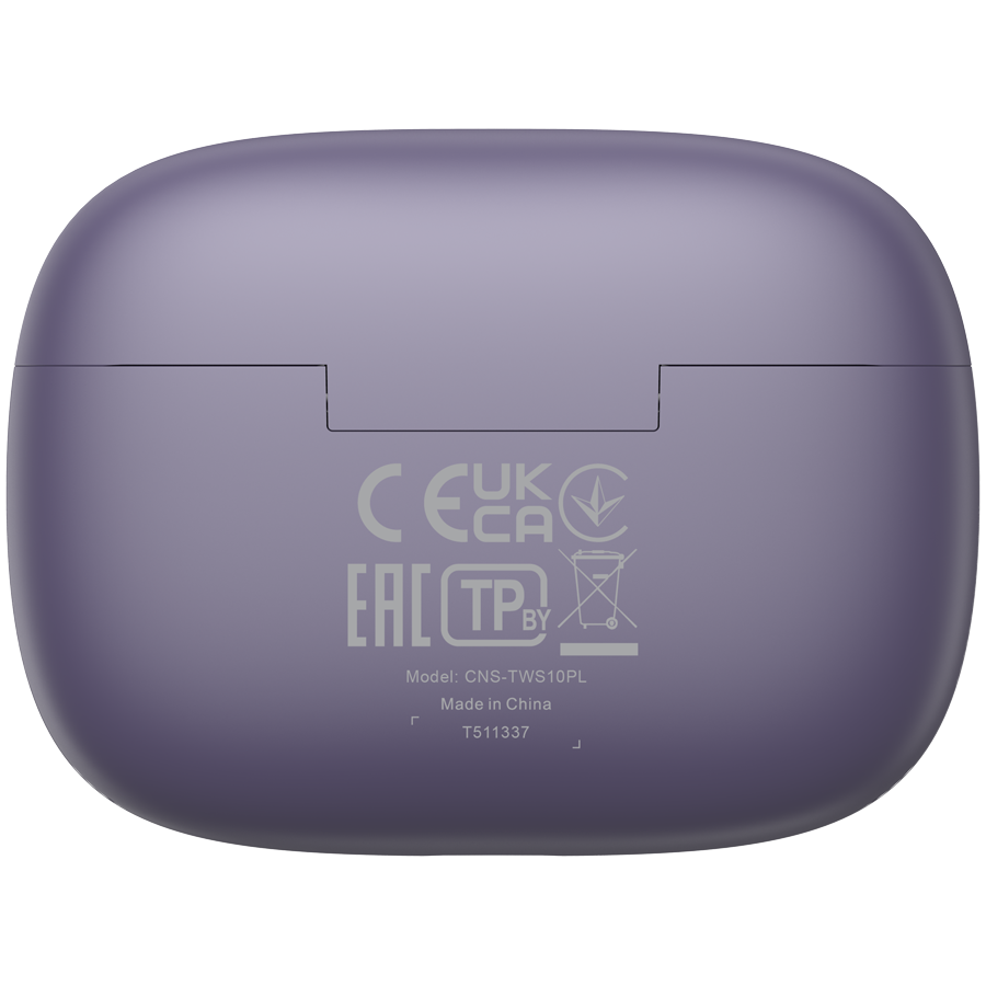 CANYON headset OnGo TWS-10 ANC+ENC Purple - slika 7