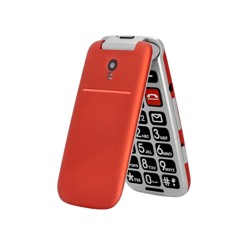 Telefon na tipke Artfone CF241A preklop Red - slika 2