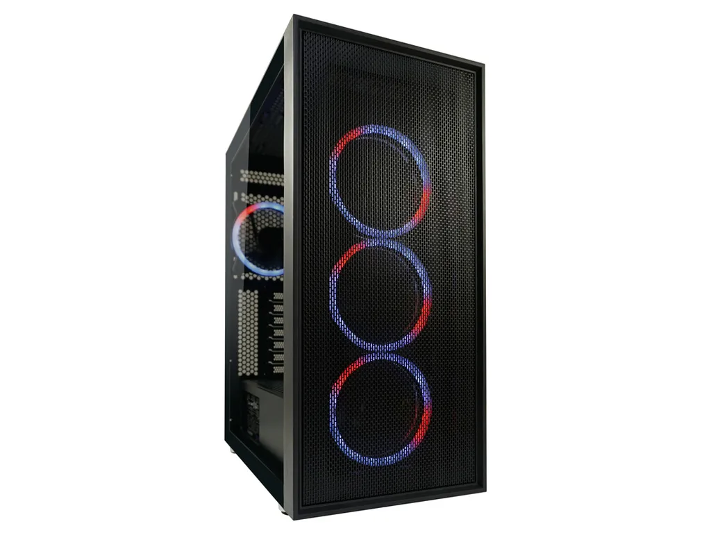 LC-Power Case Gaming 802B 4x 120mm RGB fans Black_Wanderer_X - ATX gaming case - slika 2