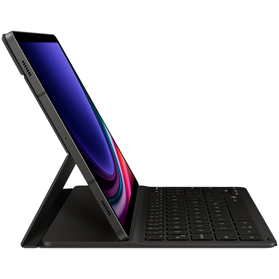 Samsung Galaxy Tab S9/S9 FE/S10 FE/S10 Lite Book Cover Keyboard Slim - AI Key Black - slika 7