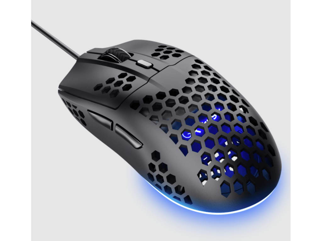Trust GXT928 Helox RGB gamingmiš, ultra lagan, 6400 dpi,žičani, crni - slika 2
