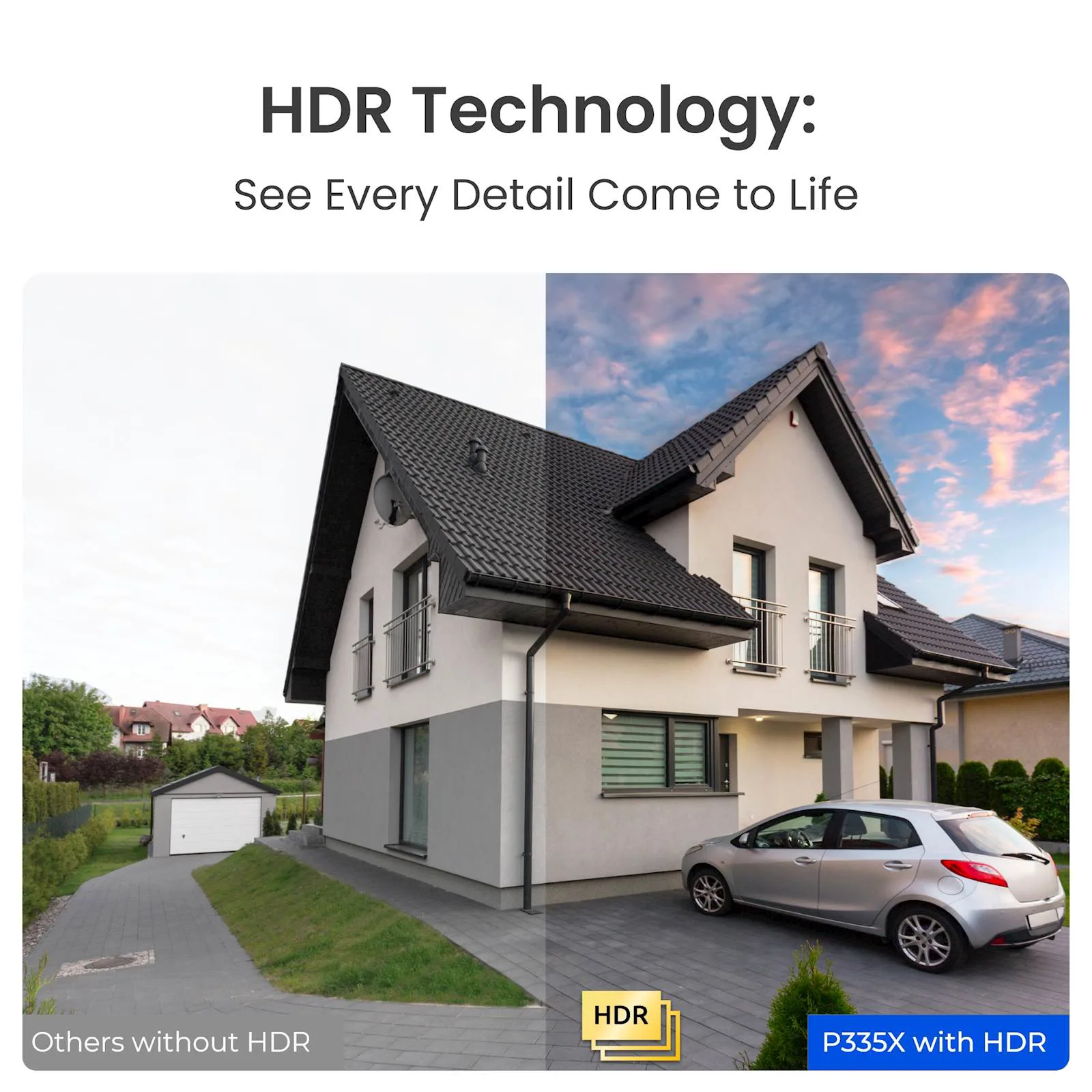 Reolink Ip Kamera serija P335X POE, 4K, 8MP, POE, ColorX, HDR - slika 4