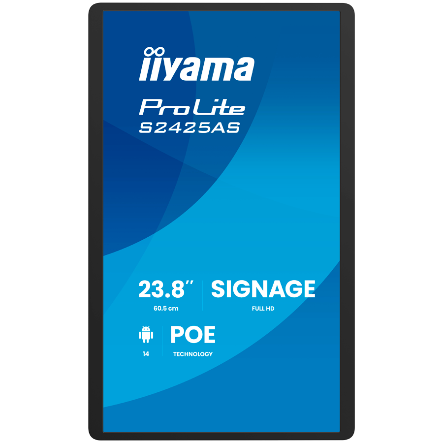 IIYAMA Monitor LED S2425AS-B1P Android Touch - slika 2