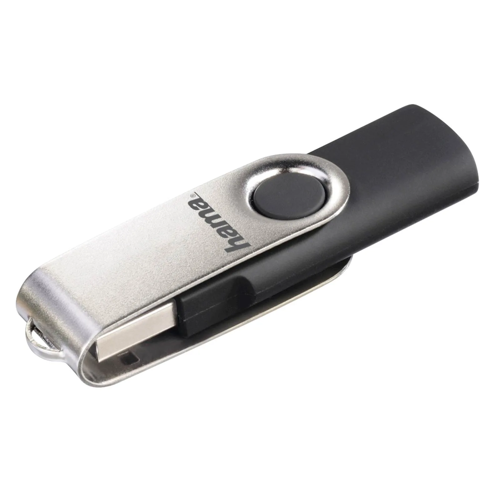 USB HAMA ROTATE 2.0 8GB, 10MB/S, BLACK/SILVER - slika 5