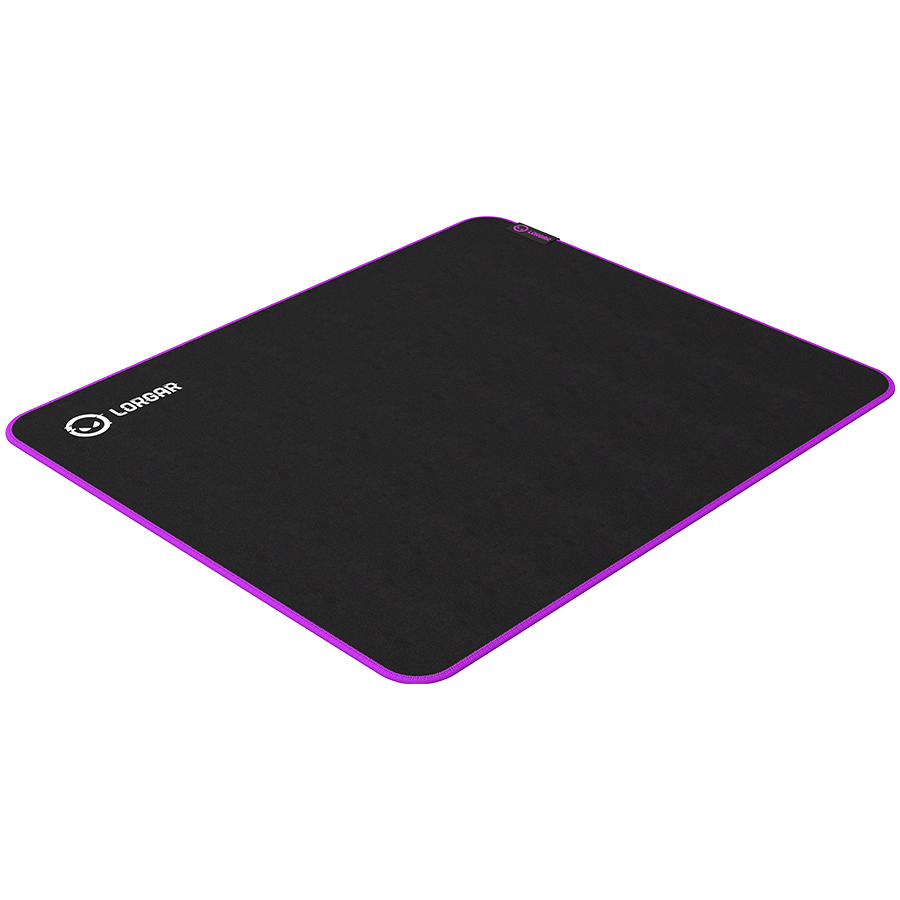 Lorgar Main 315, Gaming mouse pad, High-speed surface, Purple anti-slip rubber base, size: 500mm x 420mm x 3mm, weight 0.39kg - slika 3