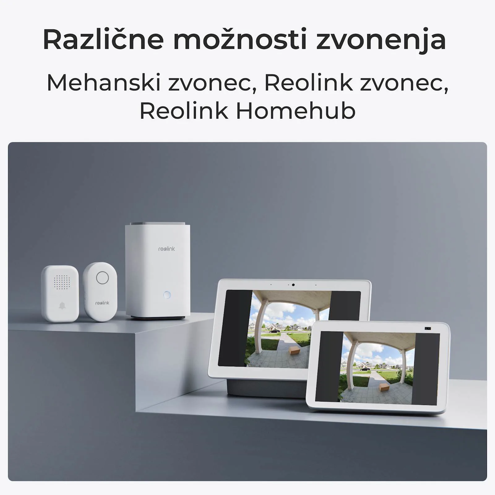 Reolink smart doorbell D340B+ zvono, 2K, Baterijska, PIR, IP65 - slika 4