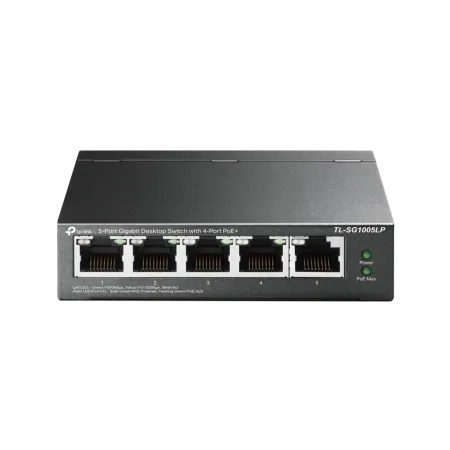 TP-Link TL-SG1005LP 5-Port Gigabit Unmanaged Switch with 4-Port PoE+, 802.3af/at PoE+, PoE budget 40W, 802.1p/DSCP QoS for Traffic Prioritization, Intelligent Power Management, IGMP Snooping, durable  - slika 2