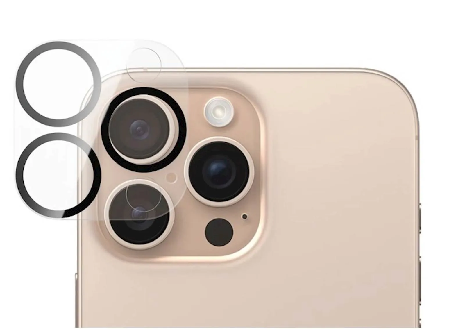 Zaštitni okvir za kameru PG iPhone16 Pro/Pro Max - slika 2