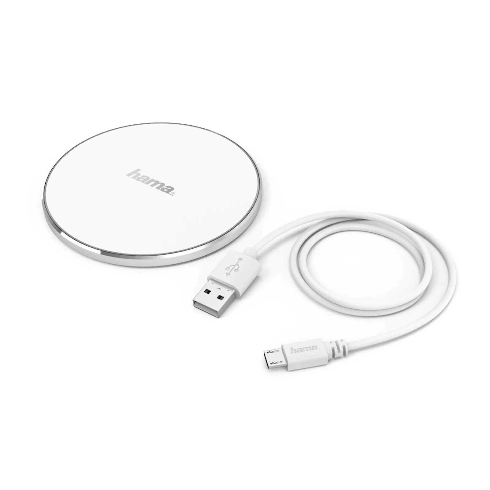 Wireless punjač HAMA FC5 bijeli - slika 2