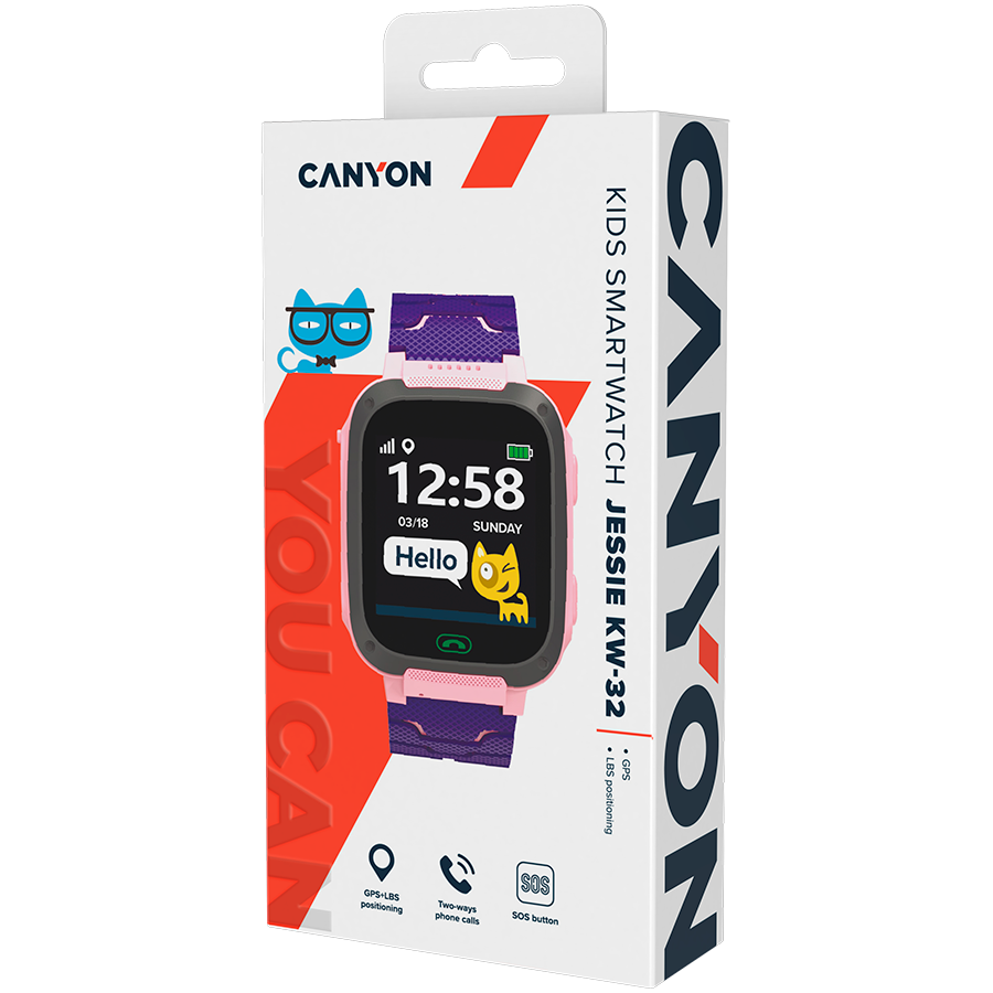 CANYON kids watch Jessie KW-32 GPS - slika 8