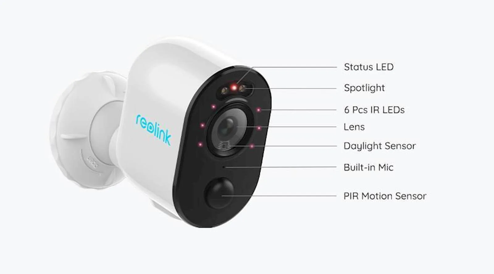 IP Kamera Reolink Argus serija B330 bijela - slika 2