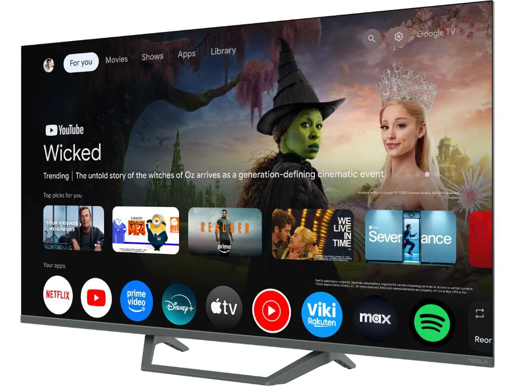 TESLA TV QLED Q43E655GUS UHD QLED powered by Google TV UHD  Voice Control - slika 4