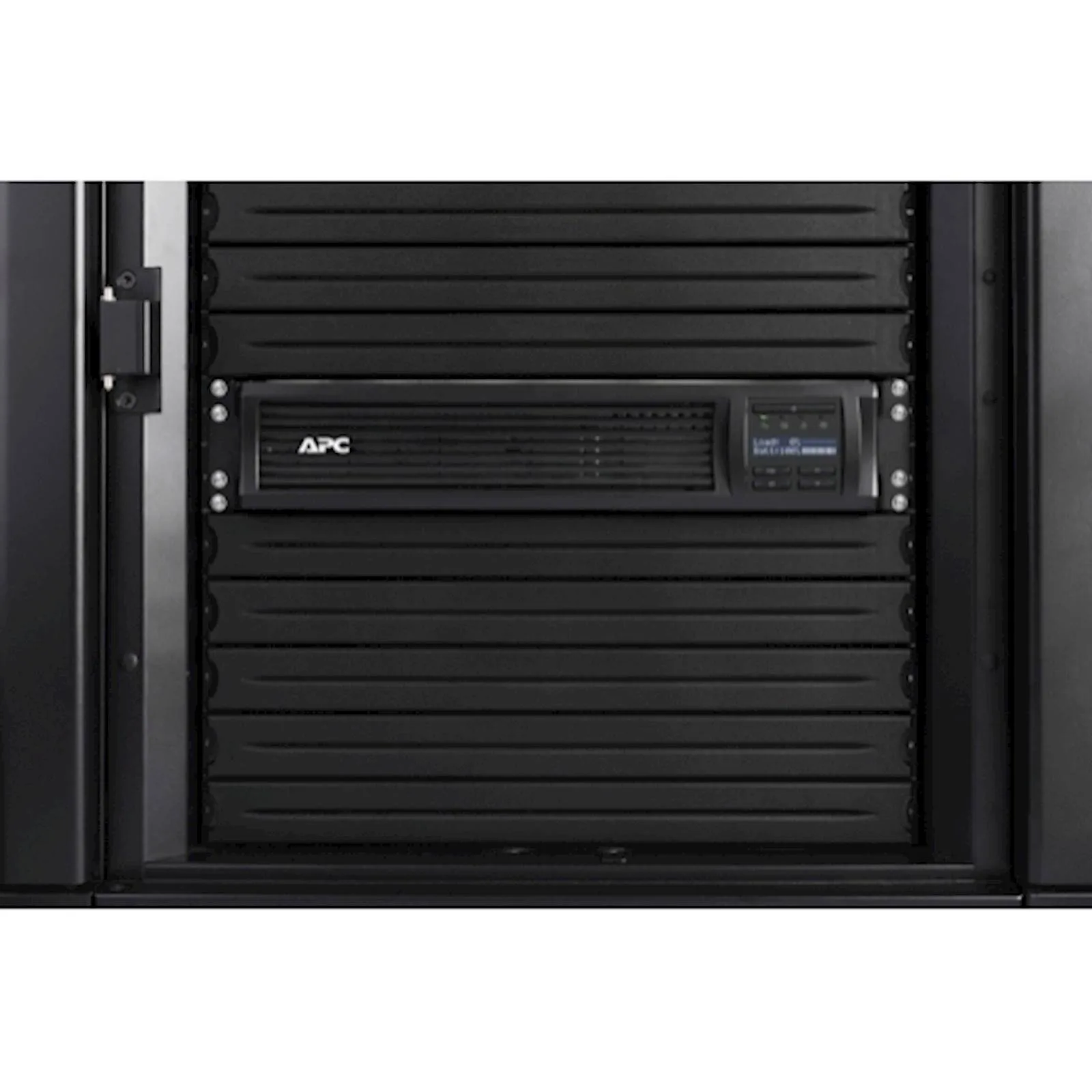 Smart-UPS APC, 2200VA, Rckm 2U, 230V, 8x IEC C13+2x IEC C19, SmartConnect Port+SmartSlot, AVR, LCD - slika 4